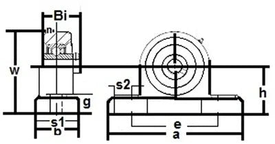 SSUCP202-10 Pillow Block 5/8 Bore Set Screw Locking Mounted Bearing - Buy Bearings online - Fast US Shipping
