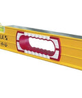 Stabila 37448 48-Inch Builder's Level delivers professional-grade accuracy with a non-magnetic, reinforced box-beam frame, three vials.