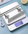 Sliding Barn Door Handle Double Sided Pull And Flush Embedded Invisible Stainless Steel on a digital scale
