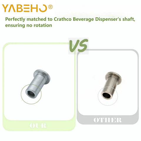 3 Pack 304 Stainless Steel Bearing Sleeve Replaces Crathco 3220 Bearing Sleeve; comparison with other model
