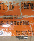 Label of Beefy Industrial Grade Stainless Steel Bushing Holder For Heavy Duty Machinery With Three Inch Height Inner Diameter Two And Three Quarter Inches Outer Diameter Seven Inches Size Seventy Rexnord 4310070HZ