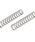 Sturdy 304 Stainless Steel Compression Spring 8mm Outer Diameter, 0.8mm Wire, 40mm Free Length, Silver Tone, Pack of 10