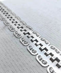 24 Inch Stainless Steel Conveyor Belt Fasteners With Hinge Pin Two Pairs In A Box For Belt Thickness 5 To 6 Millimeters