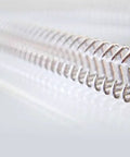 Close-up of 45S 42 Stainless Steel SteelGrip Conveyor Belt Lacing with hinge pins, designed for 42-inch industrial conveyors, durable construction.