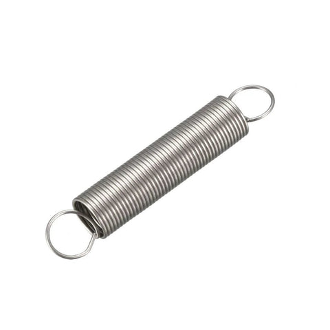 Extended Tension Spring With Dual Hook, Stainless Steel, 0.02 Inch Wire, 0.24 Inch Outer Diameter, 1.38 Inch Free Length