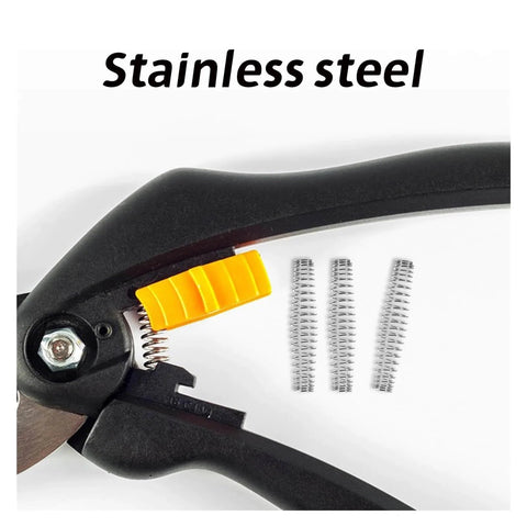 12 Pack Garden Pruner Replacement Springs For Pruners And Shears Stainless Steel Pro Grade Anti Rust Trimming Parts with Shear