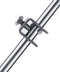 Portable Ground Rod 32 Inch Long 3/8 Inch Diameter Stainless Steel 304 With Preinstalled Ground Clamp Posts for grounding needs