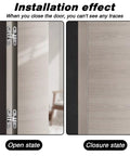 Installation effect of Four Pack Stainless Steel 180 Degree Hidden Hinges for Doors And Cabinets.