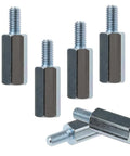 Wall Mount Spacer Adapter Kit For Desktop And Portable Monitors With 16 M4x14mm Hex Stainless Steel Standoff Spacers Screws Nuts Bolts
