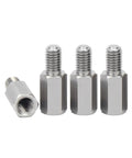 Wall Mount Spacer Adapter Set For Desktop And Portable Monitors 4 Pcs M4x10mm Hex Stainless Steel Standoff Spacers