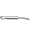 Stainless bearing tube nozzle set for car interior blow guns with M10x1 thread and 12 cm length displayed on white background
