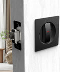 Indicator Pocket Door Lock Set For 1 3 Eighths To 2 3 Sixteenths Inch Doors With Flush Privacy Latch No Keys Required view