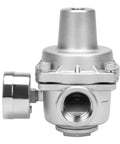 Pressure Regulator Water Valve With Gauge For RV Garden And Air Systems Three Quarters Inch NPT Female Stainless Steel 304