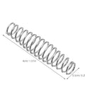 12 Pack Garden Pruner Replacement Springs For Pruners And Shears Stainless Steel Pro Grade Anti Rust Trimming Parts Durable Easy Install Fits Most Garden Shears DIY Gardening Tool Upgrade