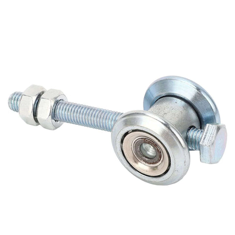 Sliding Door Track Roller Wheel With Stainless Steel Bearing Galvanized Rustproof Low Drag For Garage Doors Arc Design