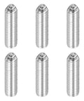 Industrial Grade Stainless Steel Ball Point Set Screws M8x30mm 304 Stainless Hex Socket Spring Plungers Grub Screw Pack Of 6