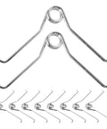 10 Pack Wool Shears Replacement Spring Workhorse Stainless Steel Pruner Spring For Sheep Shears And Garden Scissors Durable Reusable Tool Accessory For DIY Gardeners And Farmers.