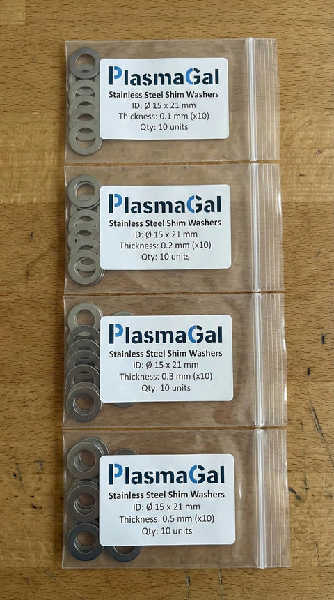 Stainless Steel Shim Washers 15x21 Precision Spacer Kit For Bearings Gearboxes CNC Machines And RC Tuning 40 Piece Assortment