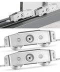 Sliding Door Rollers 2 Pack, 304 Stainless Steel Replacement For Patio Sliding Glass Doors, Height Adjustable Heavy Duty