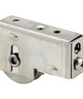 Sliding Door Roller Assembly With 1-1/2 Inch Stainless Steel Ball Bearing Roller, Center Grooved Wheel, Adjustable Housing