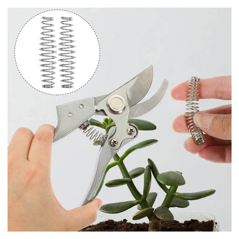 Using 12 Pack Garden Pruner Replacement Springs For Pruners And Shears Stainless Steel Pro Grade Anti Rust Trimming Parts