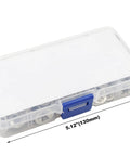 Clear plastic box of Stainless Steel Starlock Washers Kit 7 Sizes M3 to M12 External Push Rings