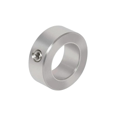 3/4" Bore Stainless Steel Axle Shaft Collar with Set Screw, part of 4-piece heavy duty stainless pulley wheel for lifting and rigging