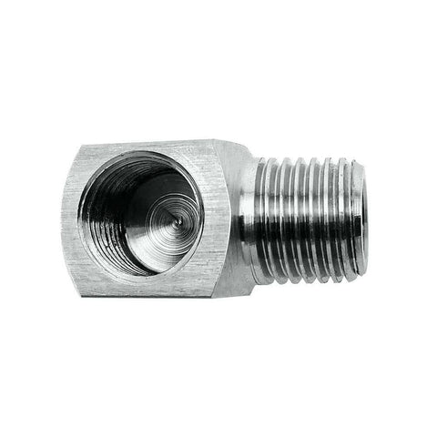 Stainless Steel Cast Pipe Fittings 90 Degree Street Elbow One Quarter Inch NPT Male By One Quarter Inch NPT Female for air, water, fuel lines