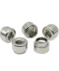 Stainless Steel 304 Rivet Nuts Set 10 to 50 Pcs M3 M4 M5 M6 M8 Press Nut Rivet Nut ZS Series for machinery and repair projects