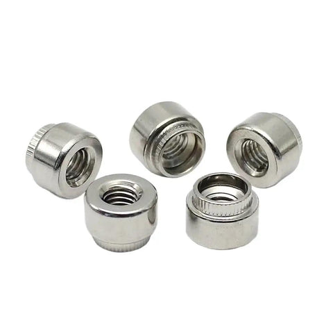 Stainless Steel 304 Rivet Nuts Set 10 to 50 Pcs M3 M4 M5 M6 M8 Press Nut Rivet Nut ZS Series for machinery and repair projects