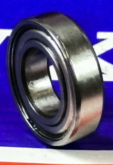 S6800ZZ Bearing Ceramic Stainless Steel Shielded 10x19x5mm side view showing metal shielded ball bearing design.