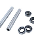 Two Pack Stainless Steel Front Axle And Bearing Kit For Husqvarna Z Series Mowers with 6 Inch Wheel Sleeves, axles and bearings view