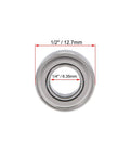 Stainless Steel Ball Bearing Set With 1/4 Inch Inner Diameter, 1/2 Inch Outer Diameter, And 3/16 Inch Width Double Shielded R188ZZ