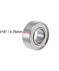 Stainless Steel Ball Bearing Set With 1/4 Inch Inner Diameter, 1/2 Inch Outer Diameter, And 3/16 Inch Width Double Shielded R188ZZ