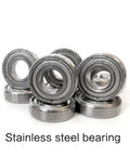 Two Pack Stainless Steel Ball Bearings S6200Z And S6210Z For Miniature Precision In Small Machinery Robotics And Hobby Projects