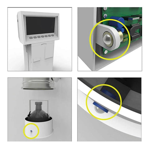 Mechanical equipment installation featuring 20pcs 6x7mm Ball Plunger Set, 304 Stainless Steel Ball Catch Latch Spring Plungers.