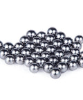 Metal balls for the 620-Pack Utility Cart 8 mm Platform Size Stainless Steel Frame used in home, warehouse, and delivery transport.