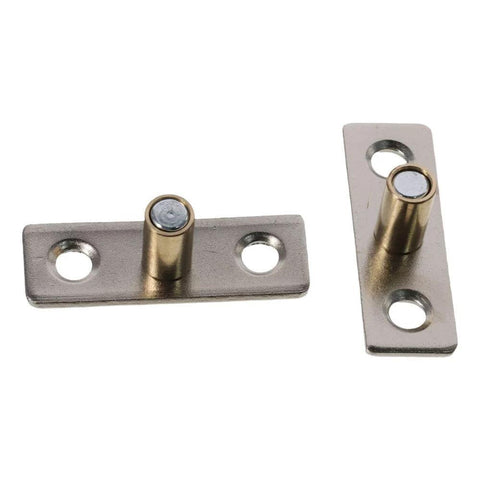 4 Pcs Stainless Steel Roller Guides For Sliding Barn Doors Floor Guides And Hardware Accessories, shown close-up on white