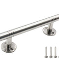 Sliding Barn Door Handle Stainless Steel Heavy Duty Solid Pull Handle With 150mm Length And 102mm Center To Center Hole To Hole Distance