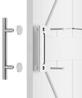12 Inch Barn Door Handles Sliding Barn Door Pull Handle Stainless Steel Heavy Duty Large Rustic Two Side Design