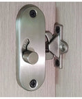 90 Degree Sliding Barn Door Latch Privacy Lock For Inside Doors Stainless Steel Sliding Bolt Lock Right Angle Door Bolt Installed