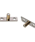4 Pcs Stainless Steel Roller Guides For Sliding Barn Doors Floor Guides And Hardware Accessories, Durable Polished Finish