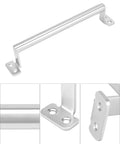 Large Stainless Steel Barn Pull Handle Set Of 4 With Screws For Cabinets Sliding Doors Closets Keyless Entry Doors Fences Barn Doors And Gates Durable Modern Finish Easy To Install
