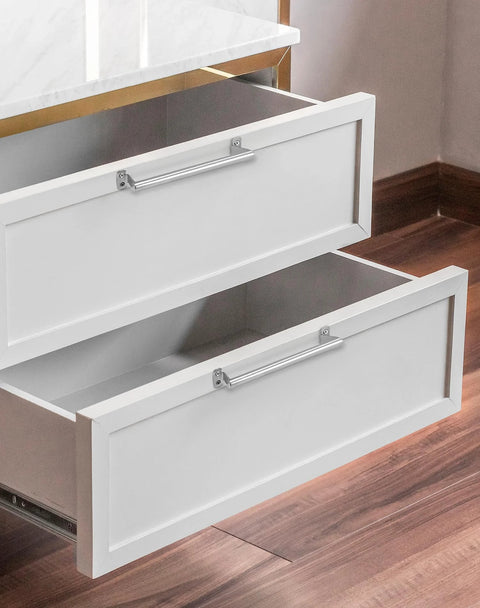 Large Stainless Steel Barn Pull Handle Set Of 4 With Screws For Cabinets Sliding Doors Closets Keyless Entry Doors Fences Barn Doors And Gates Durable Modern Finish Easy To Install on white cabinet drawers.
