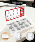 Stainless Steel Bearing Ball Set With 620 Pieces In 12 Sizes 1mm 2mm 2.5mm 3mm 3.5mm 4mm 4.5mm 5mm 5.5mm 6mm 7mm 8mm In A Clear Plastic Storage Box For Precision Machinery Repairs DIY Projects