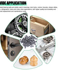 Diagram showing wide applications of 600PCS 12 Size Bicycle Bearing Balls Stainless Steel Precision Steel Balls