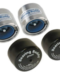 USA Made Stainless Steel Bearing Protector With Blue Grease Indicator And 19B Bra For Trailer Hubs Boats RVs Fits 1.980 Inch Diameter