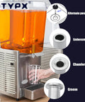 Diagram showing stainless steel 3220 bearing sleeve on beverage equipment; fits bubbler models D15 D25 4 D35 4 E27 E29 E47 E49.