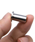 Replacement Bearing Sleeves For 3220 Coffee And Juice Dispenser Jet Spray Machines 304 Stainless Steel 1 Pc held between fingers