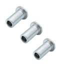 Three 304 stainless steel Bearing Sleeve Replacement Kit 3220 for Crathco D and E Series beverage dispensers in 12-pack configuration